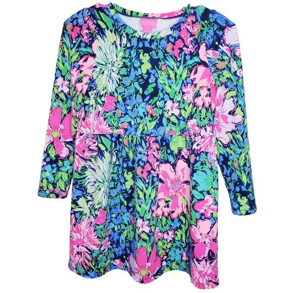 Lilly Pulitzer Other - LILLY PULITZER Girl's Size Large (8-10) TEIGEN Dress Multi Festive Fantasy Knit